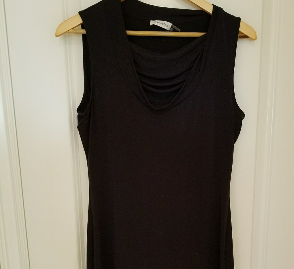 Simple navy blue Calvin Klein dress
